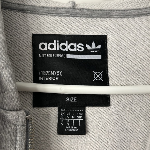 Adidas Zip up Hoodie- Unisex - Picture 2 of 5